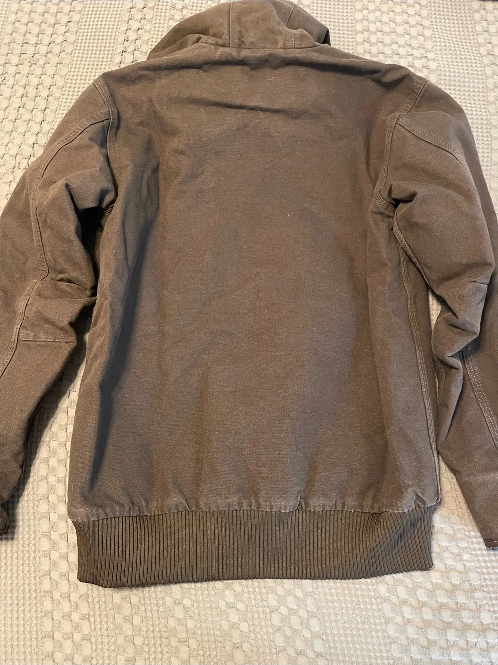 Carhartt Brown Hooded Men’s Work Jacket